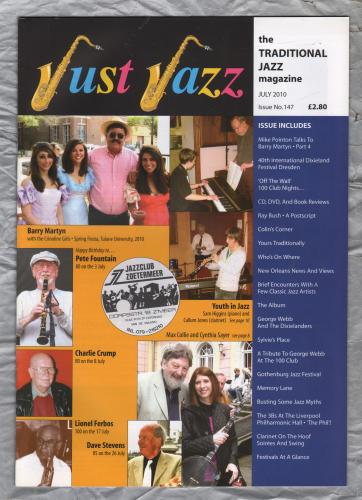 Just Jazz - the Traditional Jazz Magazine - Issue No.147 - July 2010 - `Spotlight On Barry Martyn (Part 4)` - Published by Just Jazz Magazine