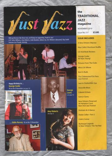 Just Jazz - the Traditional Jazz Magazine - Issue No.151 - November 2010 - `Spotlight On Sheila Collier (Part 2)` - Published by Just Jazz Magazine
