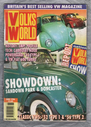 Volks World Magazine - June 1996 - Vol 8 - No.9 - `Showdown: Sandown Park & Doncaster` - A Link House Magazine 