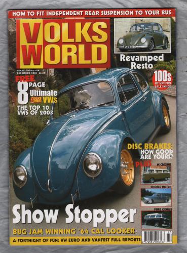 Volks World Magazine - December 2003 - `Show Stopper` - An IPC Media Magazine