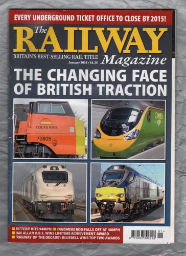The Railway Magazine - Vol.160 No.1354 - January 2014 - `Rebirth of the Waverley Route` - Published by Mortons Media Group Ltd