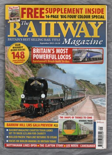 The Railway Magazine - Vol.161 No.1374 - September 2015 - `Britain - Back on the Boil` - Published by Mortons Media Group Ltd