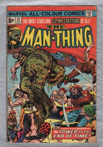 The Man-Thing - Vol.1 No.14 - February 1975 - `Tower of the Satyr!` - Published by Marvel Comics