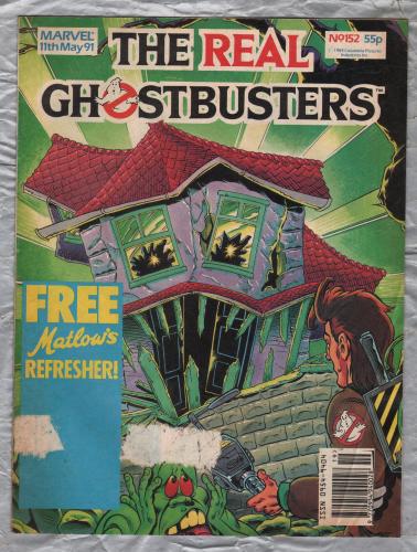 The Real Ghostbusters Magazine - No.152 - 11th May 1991 - `Invasion Of The Buggy Snatchers` - Published by Marvel Comics