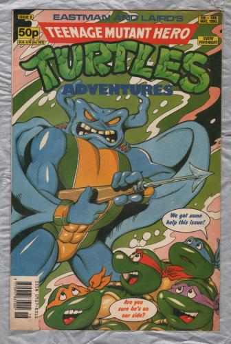 Teenage Mutant Hero Turtles - Adventures - No.8 - 5th-18th May 1990 - `Something Fishy Goes Down` - Fleetway Publications