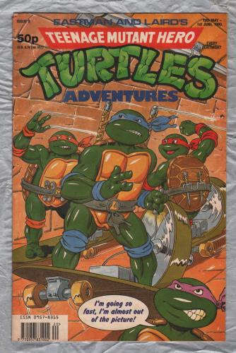 Teenage Mutant Hero Turtles - Adventures - No.9 - 19th May-1st June 1990 - `Of Turtles and Stones and Mary Bones` - Fleetway Publications