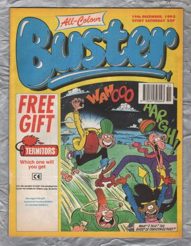 All Colour BUSTER - 19th December 1992 - `What`s This? The Ghost Of Christmas Past?` - Fleetway Publications