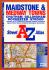 A-Z Street Atlas - `Maidstone & Medway Towns` - Edition 3b (Partly Revised) 2001 - Georgian Publications - Softcover 