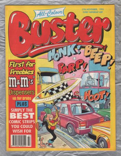 All Colour BUSTER - 27th November 1993 - `Simply The Best Comic Strips You Could Wish For` - Fleetway Publications