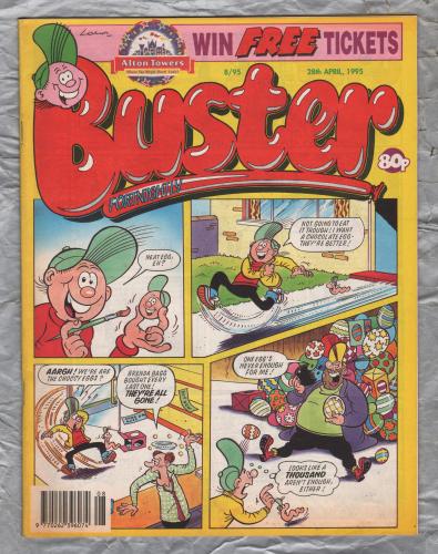 BUSTER Fortnightly - 8/95 - 28th April 1995 - `Cliff Hanger` - Fleetway Publications