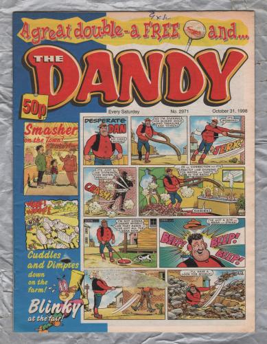 The Dandy - Issue No.2971 - October 31st 1998 - `Desperate Dan` - D.C. Thomson & Co. Ltd