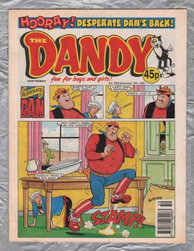 The Dandy - Issue No.2925 - December 13th 1997 - `Desperate Dan` - D.C. Thomson & Co. Ltd