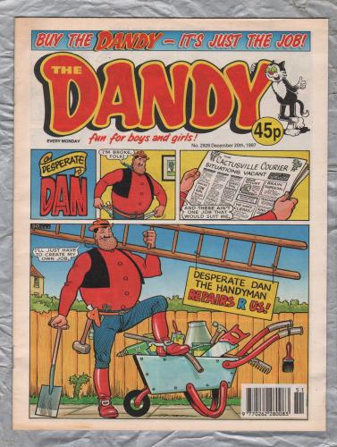 The Dandy - Issue No.2926 - December 20th 1997 - `Desperate Dan` - D.C. Thomson & Co. Ltd