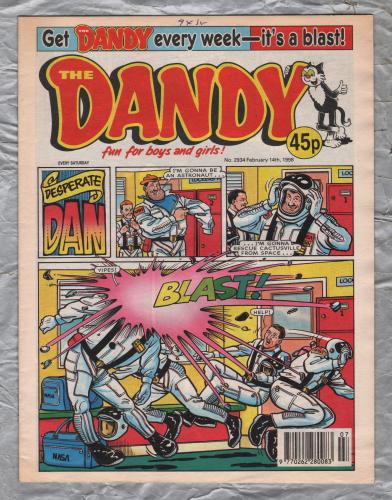 The Dandy - Issue No.2934 - February 14th 1998 - `Desperate Dan` - D.C. Thomson & Co. Ltd
