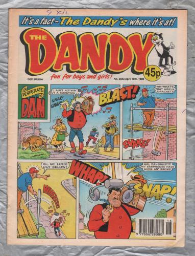 The Dandy - Issue No.2943 - April 18th 1998 - `Desperate Dan` - D.C. Thomson & Co. Ltd