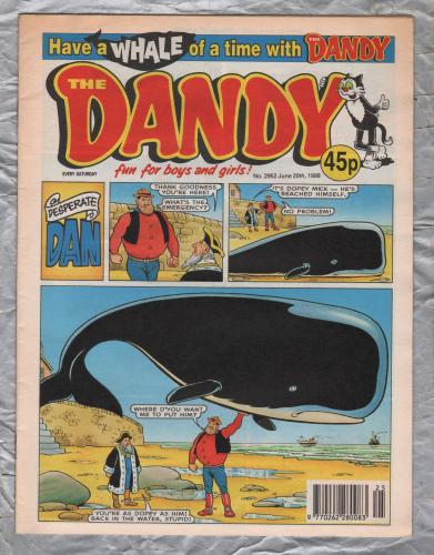 The Dandy - Issue No.2952 - June 20th 1998 - `Desperate Dan` - D.C. Thomson & Co. Ltd