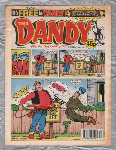 The Dandy - Issue No.2956 - July 18th 1998 - `Desperate Dan` - D.C. Thomson & Co. Ltd