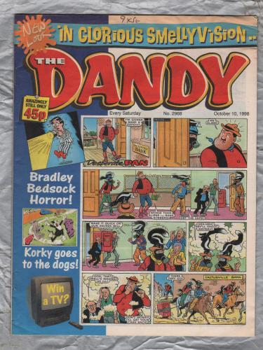 The Dandy - Issue No.2968 - October 10th 1998 - `Desperate Dan` - D.C. Thomson & Co. Ltd