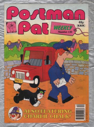Postman Pat Weekly - Issue No.130 - 1992 - `Also Featuring Charlie Chalk!` - Published by Fleetway Editions