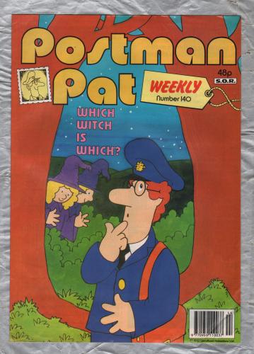 Postman Pat Weekly - Issue No.140 - 1992 - `Which Witch Is Which!` - Published by Fleetway Editions