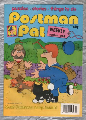 Postman Pat Weekly - Issue No.244 - 11th November 1994 - `Meet Postman Snap Inside!` - Published by Fleetway Editions