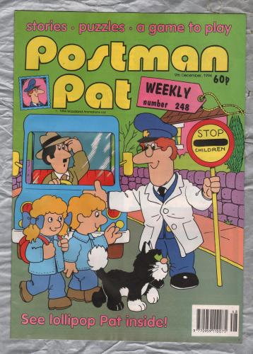 Postman Pat Weekly - Issue No.248 - 9th December 1994 - `See Lollipop Pat Inside!` - Published by Fleetway Editions