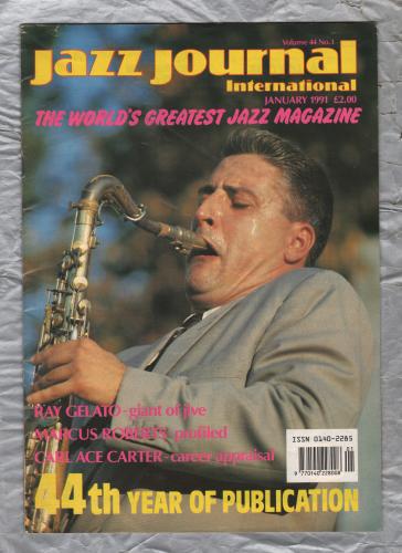 Jazz Journal International - Vol.44 No.1 - January 1991 - `Marcus Roberts - Profiled` - Published By Jazz Journal Ltd