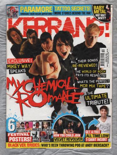 Kerrang! - Issue No.1509 - March 22nd 2014 - `My Chemical Romance` - Published By Bauer Consumer Media Ltd