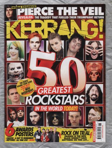 Kerrang! - Issue No.1626 - July 2nd 2016 - `50 Greatest Rockstars In The World Today` - Published By Bauer Consumer Media Ltd