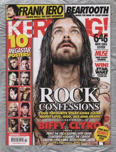 Kerrang! - Issue No.1627 - July 9th 2016 - `Rock Confessions` - Published By Bauer Consumer Media Ltd