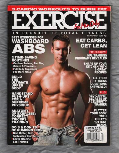 Exercise: for men only - In Pursuit Of Total Fitness - Vol.24 Issue No.5 - September 2008 - `Best Exercises For Washboard Abs` - Chelo Publishing Inc