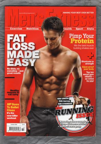 Men`s Fitness - Issue No.99 - October 2008 - `Fat Loss Made Easy` - Published by Weider Publications Inc
