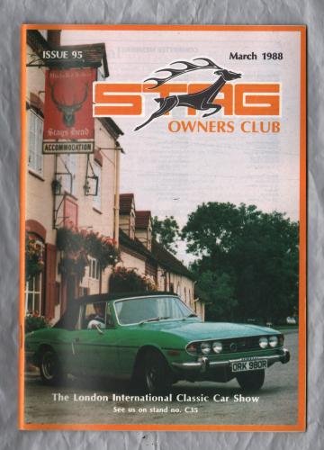 Stag Owners Club - Issue No.95 - March 1988 - `Technical Tips` - Published by The Stag Owners Club