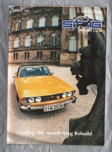 Stag Owners Club - Issue No.102 - October 1988 - `Technical Tips` - Published by The Stag Owners Club