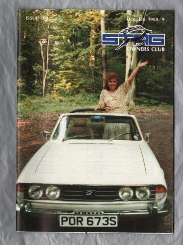 Stag Owners Club - Issue No.104 - December/January 1988/1989 - `Technical Matters` - Published by The Stag Owners Club