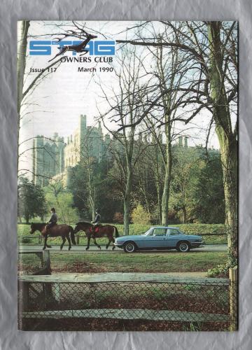 Stag Owners Club - Issue No.117 - March 1990 - `Technical Matters` - Published by The Stag Owners Club
