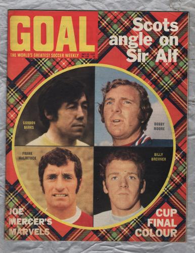 GOAL - Issue No.146 - May 22nd 1971 - `Scots Angle On Sir Alf` - Published by Longacre Press (IPC)