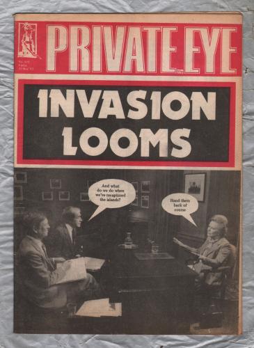Private Eye - Issue No.533 - 21st May 1982 - `Invasion Looms` - Pressdram Ltd