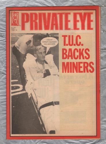 Private Eye - Issue No.593 - 7th September 1984 - `T.U.C. Backs Miners` - Pressdram Ltd