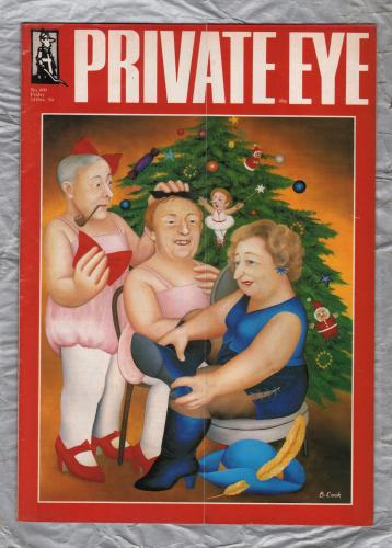 Private Eye - Issue No.600 - 14th December 1984 - Beryl Cook Cover - Pressdram Ltd