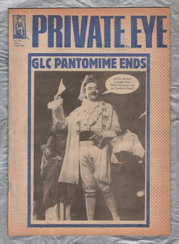 Private Eye - Issue No.634 - 4th April 1986 - `GLC Pantomime Ends` - Pressdram Ltd