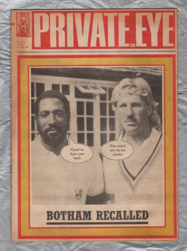 Private Eye - Issue No.644 - 22nd August 1986 - `Botham Recalled` - Pressdram Ltd