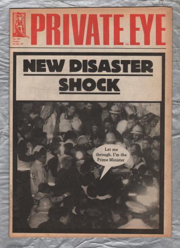 Private Eye - Issue No.707 - 20th January 1989 - `New Disaster Shock` - Pressdram Ltd