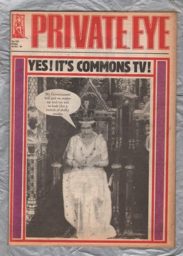 Private Eye - Issue No.729 - 24th November 1989 - `Yes! It`s Commons TV!` - Pressdram Ltd