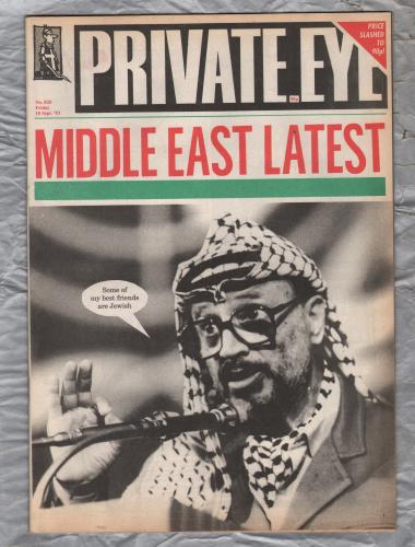 Private Eye - Issue No.828 - 10th September 1993 - `Middle East Latest` - Pressdram Ltd