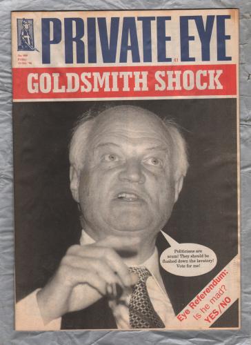 Private Eye - Issue No.909 - 18th October 1996 - `Goldsmith Shock` - Pressdram Ltd