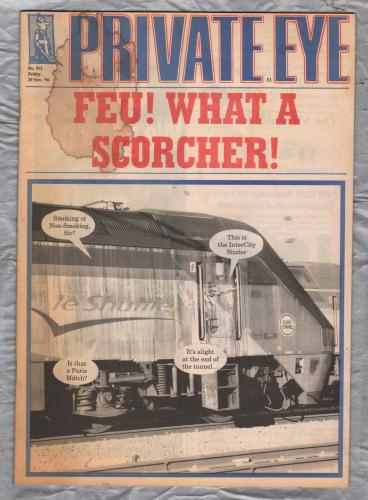 Private Eye - Issue No.912 - 29th November 1996 - `Feu! What A Scorcher!` - Pressdram Ltd