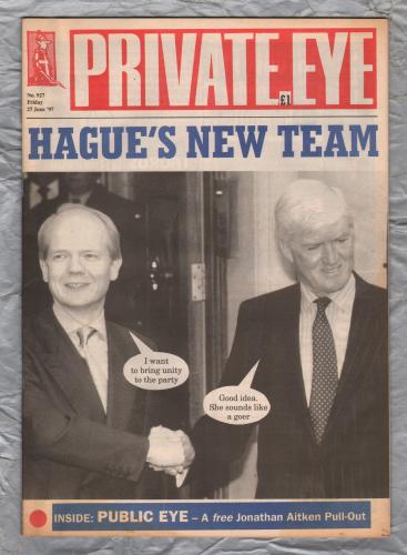 Private Eye - Issue No.927 - 27th June 1997 - `Hague`s New Team` - Pressdram Ltd