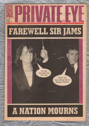 Private Eye - Issue No.929 - 25th July 1997 - `Farewell Sir Jams-A Nation Mourns` - Pressdram Ltd