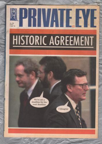 Private Eye - Issue No.980 - 9th July 1999 - `Historic Agreement` - Pressdram Ltd